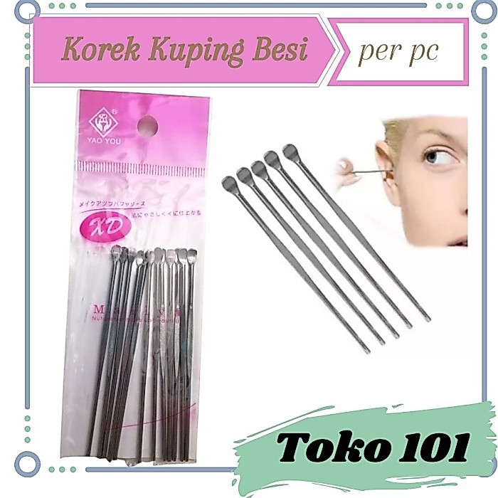 Korek Kuping Besi | Pembersih Telinga Besi
