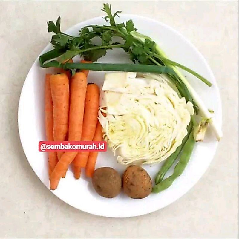 ♥️ SEMBAKO MURAH ❤ Paket Sayur Sop Praktis Tinggal Masak Fresh Enak Pasar Murah Bekasi