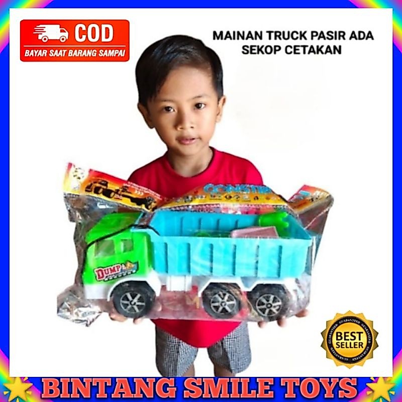 MAINAN ANAK TRUK KONSTRUKSI OLENG SEKOP ALAT KENDARAAN TARIK / MAINAN ANAK TRUK BSP2023 SUPER BIG SC
