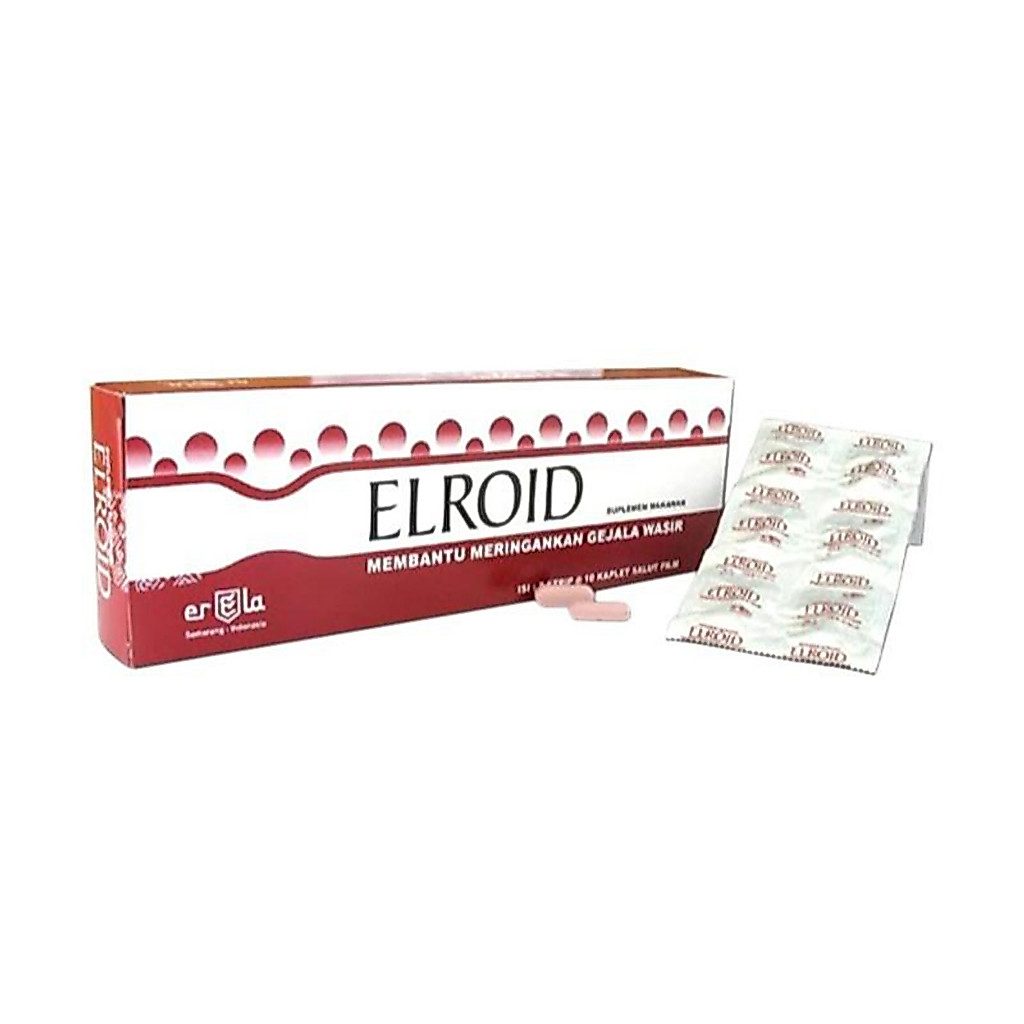 ELROID BOX ISI 30 KAPLET - Mengatasi wasir