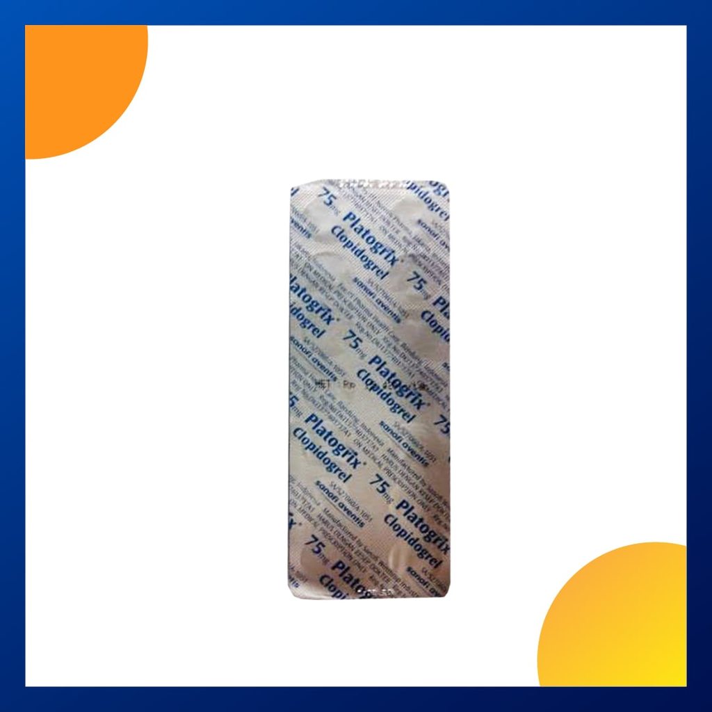 PLATOGRIX 75 MG 1 BLISTER @ 14 TABLET SALUT SELAPUT