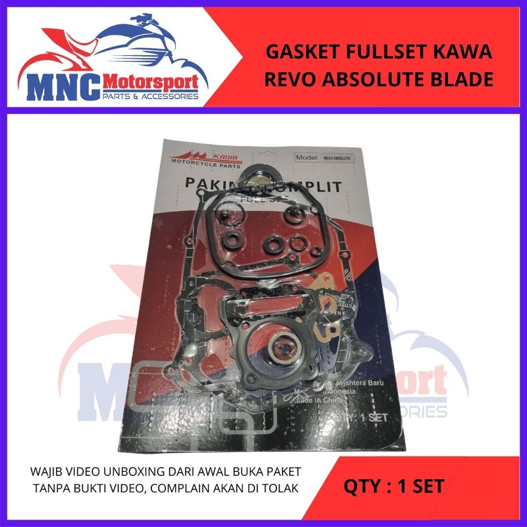 GASKET PAKING KOMPLIT FULLSET KAWA REVO ABSOLUTE BLADE