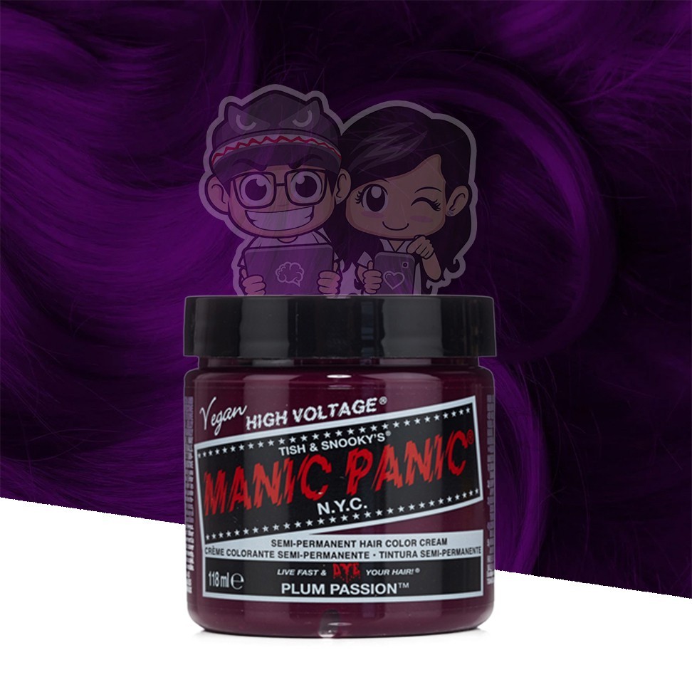 Manic Panic Classic Plum Passion Cat Rambut Vegan