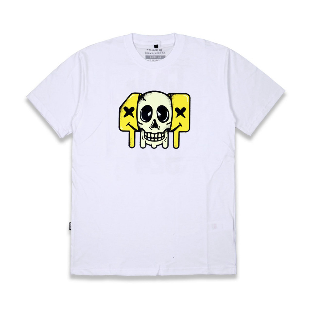 Black ID - Kaos Lengan Pendek Pria | White Thorax Baju Kaos Unisex