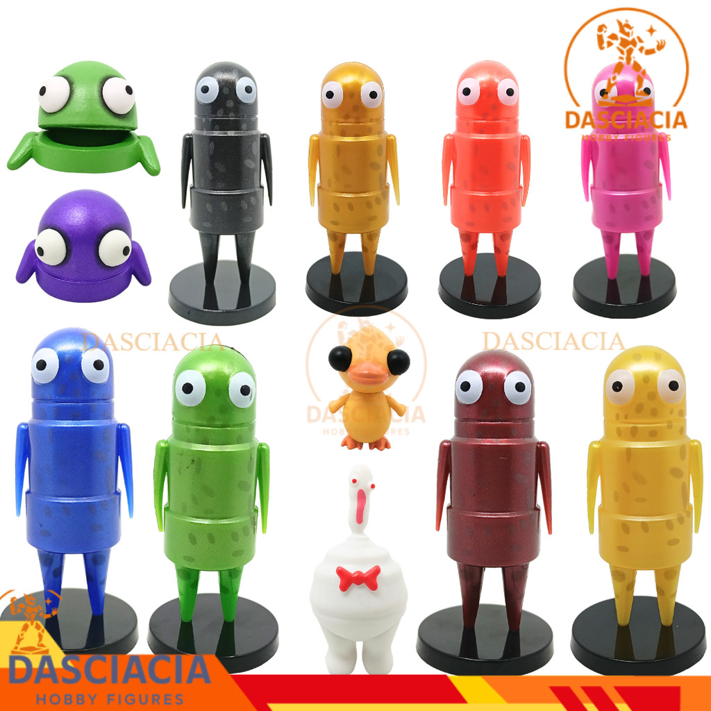 12pcs Set Figure R.E.V.O Rabbids Invation Koleksi Mainan Pajangan