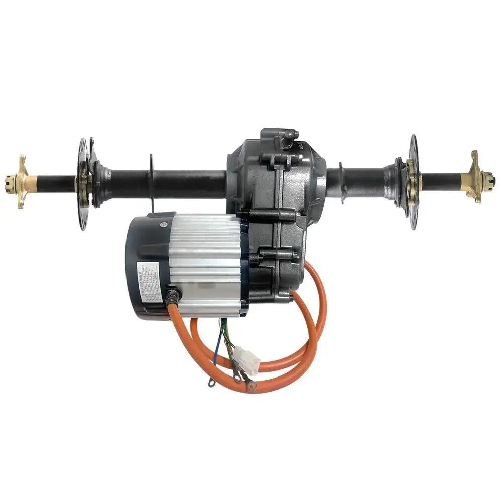 Motor Diferensial Listrik 72V 1500W, Kit As Diferensial Belakang 760MM untuk Go Kart, ATV, Trike, Go