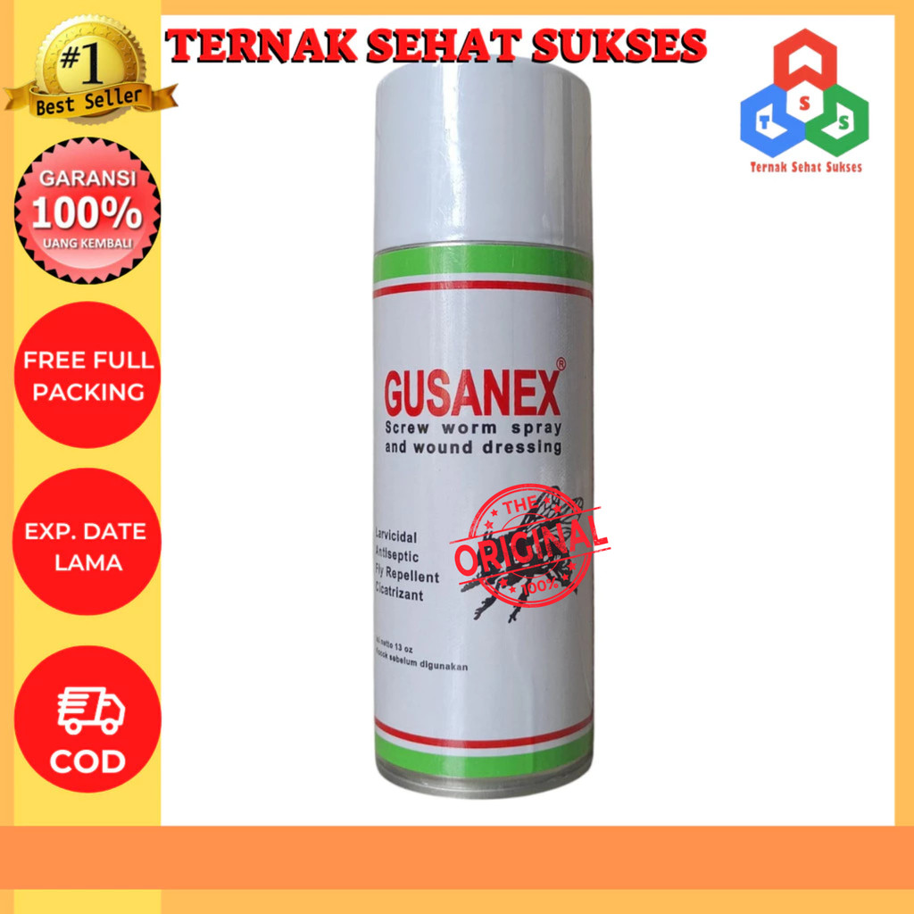 Gusanex spray obat luka Hewan   TSS1
