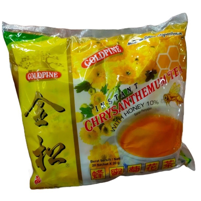 MAY Salle Goldpine instant chrysanthemum tea with honey 20 sachet × 20gr #Teh Kembang Bunga Krisan#T