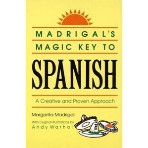 BOOK Black White / Madrigals Magic Key to Spanish Margarita Madrigal / od