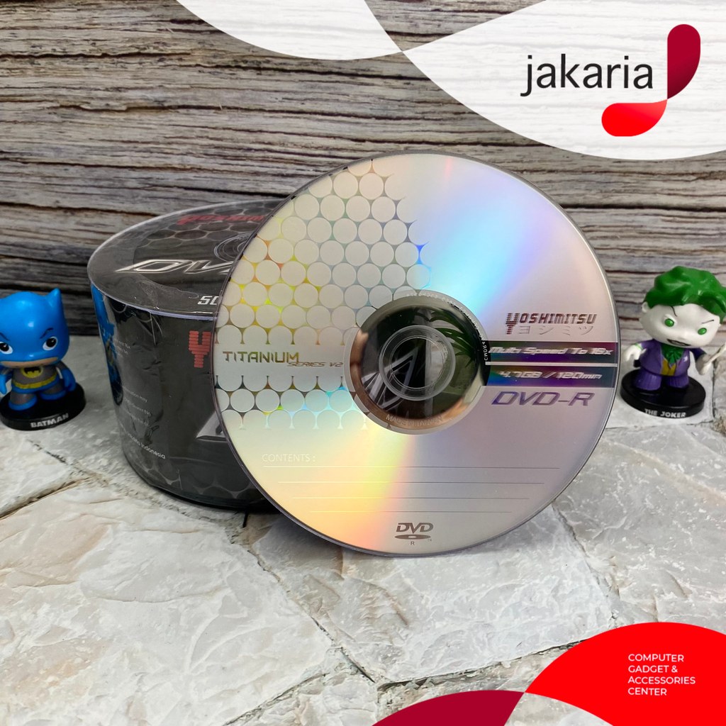 DVD-R Yoshimitsu DVD CD Kosong Blank Murah 4.7 GB