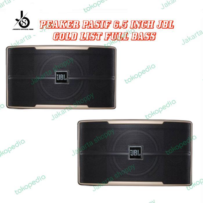 Speaker pasif 6,5 inch JBL gold list full bass
