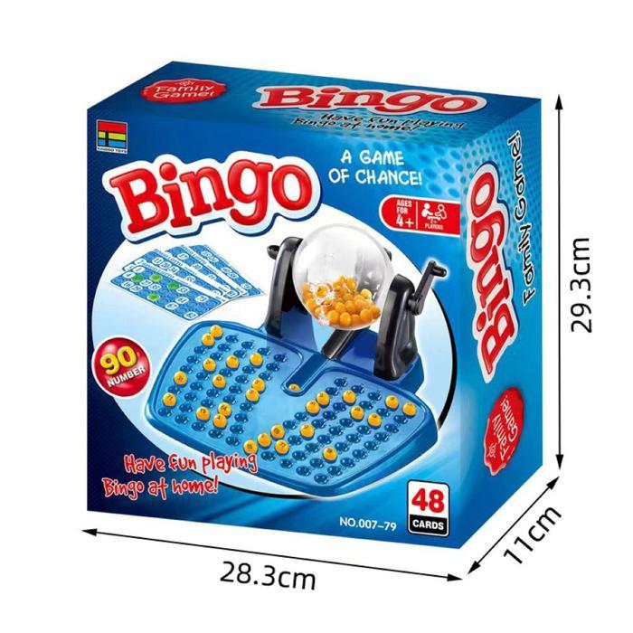 Bingo Cage Big Size Mainan Roller Bola Undian Mainan Board Game Anak Mainan Edukasi Hadiah Kado Perm