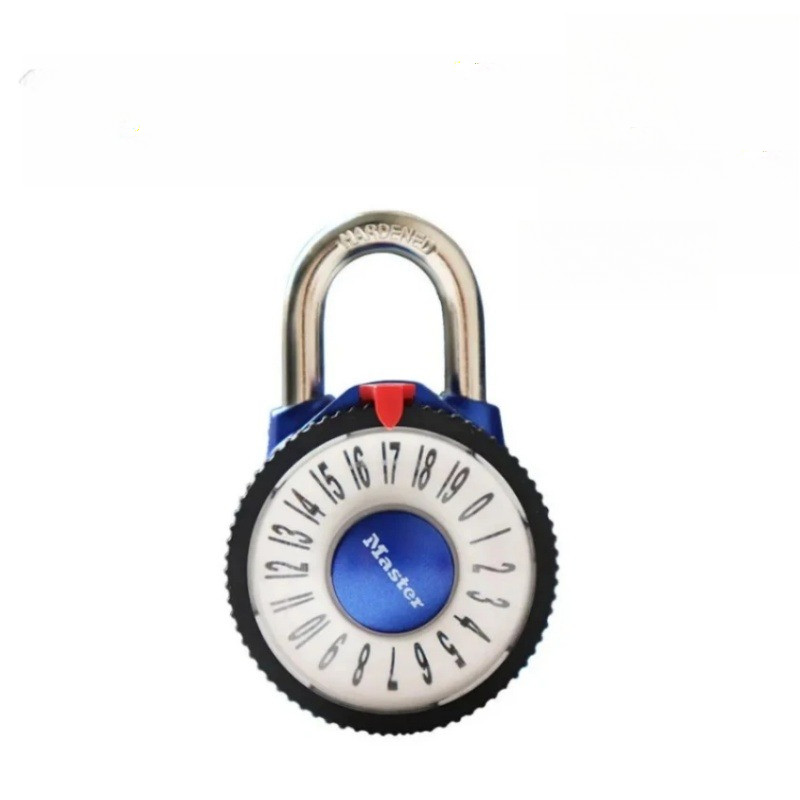 Master Lock 1588D Combination Locker Rotary Combination Padlock Rotary Lock for Gym and School Locke