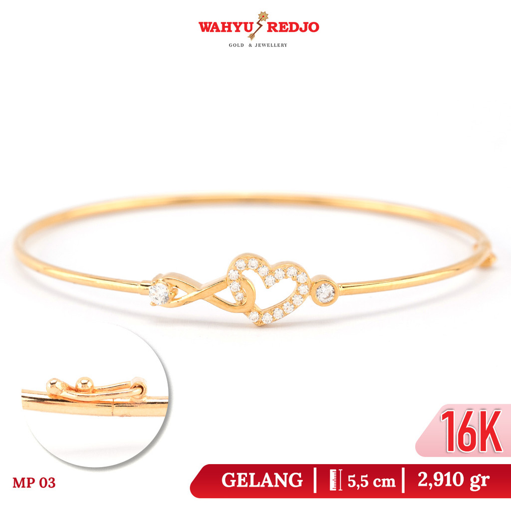 Gelang Emas Kadar 16K Wahyu Redjo GL-16K 32054643 Non Pameran