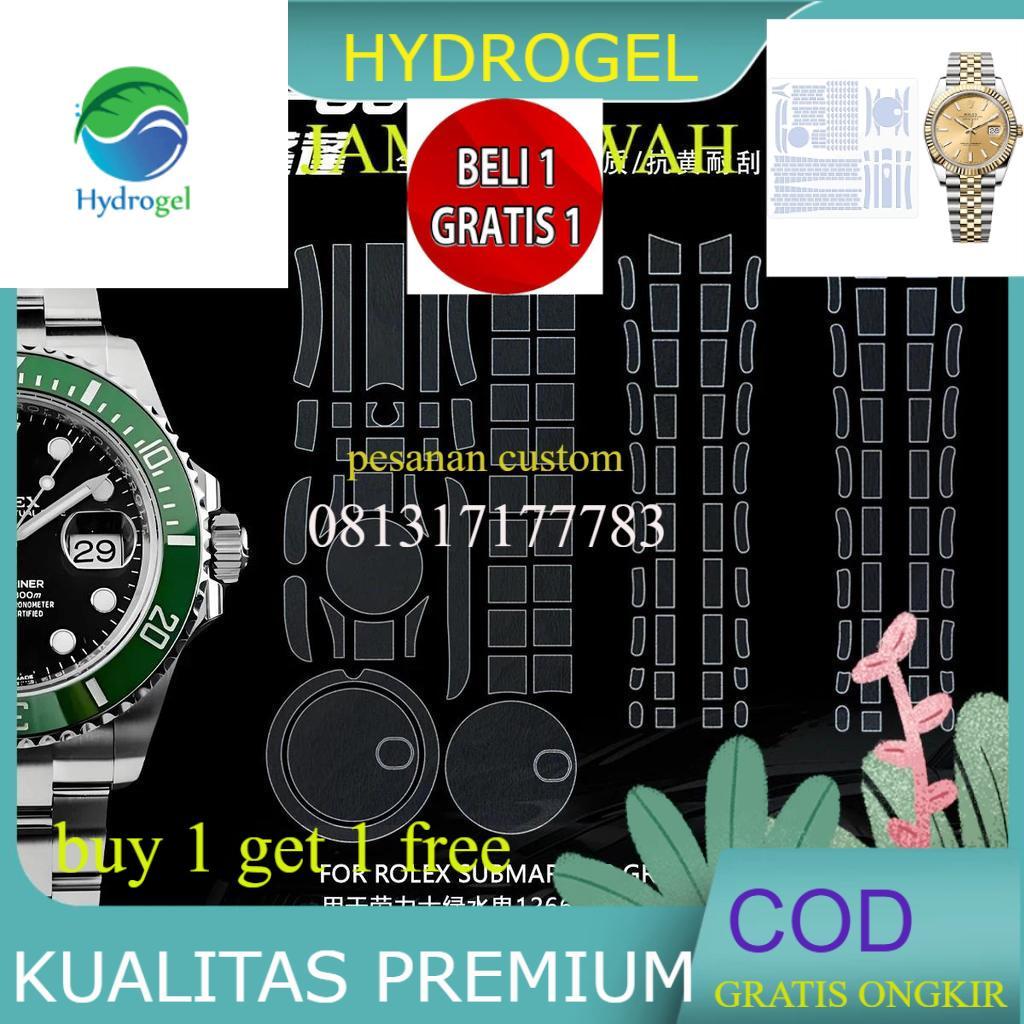 ANTIGORES HYDROGEL HYDROGEL Applicable to Rolex gold blue water ghost 126613 watch film dial 41 unde