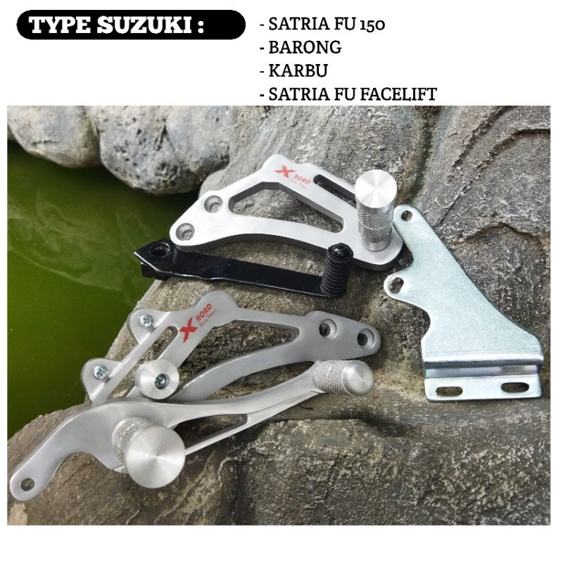 Footstep Underbone X Road Satria Fu F u /Facelift/Karbu/Satria Fu Barong/underbon Xroad not Ahrs Yon