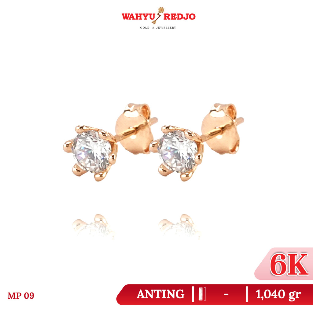 Anting Emas 6K Wahyu Redjo AN-6K 32022892 Non Pameran