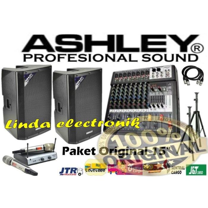 MEGA SALE paket sound system ashley act600pro ax8n voice1 ORYGINAL