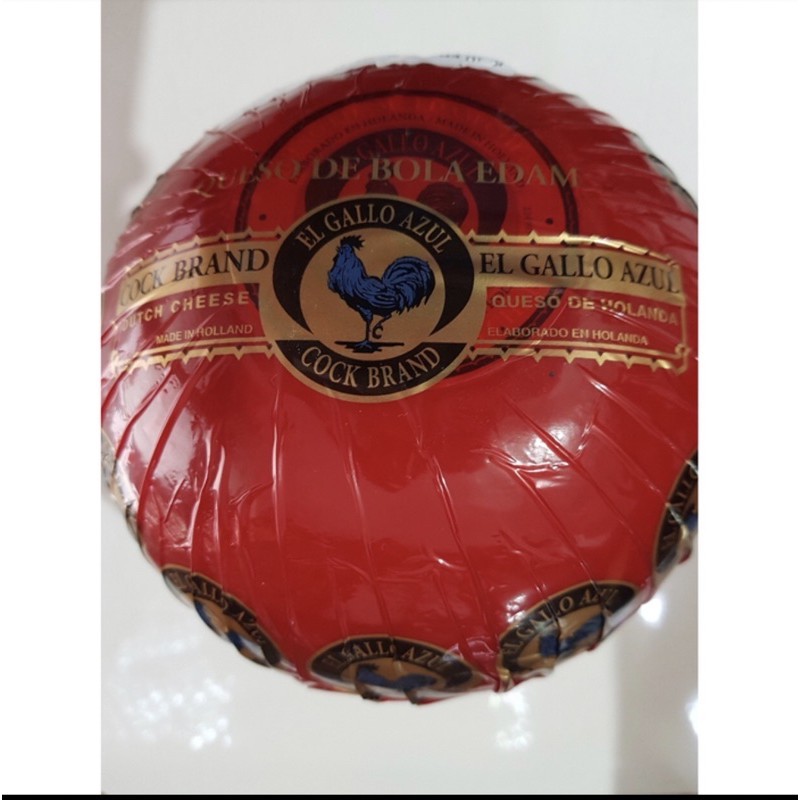Keju bola edam ayam emas