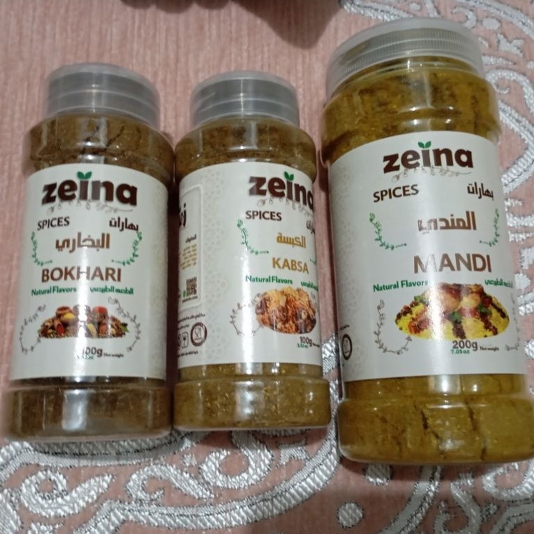Zeina bumbu nasi Mandhi nasi Arab
