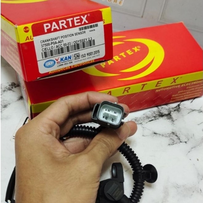 SENSOR CRANKSHAFT CKP KER AS ACCORD VTI CIELO ODYSSEY PARTEX ORIGINAL