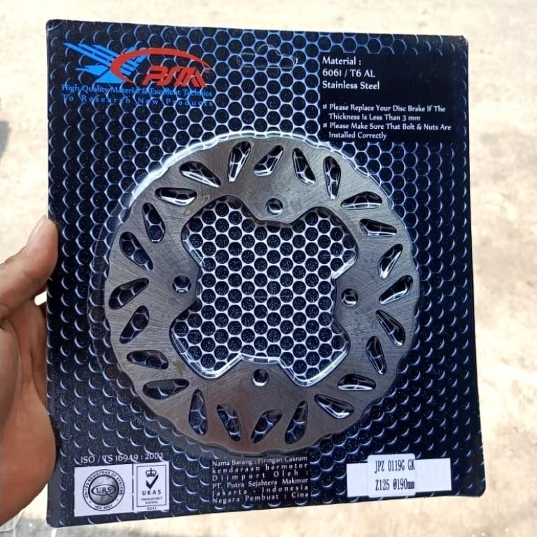 piringan cakram psm  standar belakang Yamaha Jupiter MX new Jupiter MX 135 Yamaha z 125