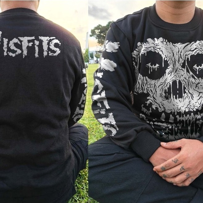 free stiker jaket crewnack band misfts,jaket crewnack,switer crewnack,jaket band musik,jaket band pu