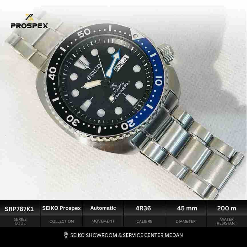 Seiko Showroom Medan - Seiko Prospex SRP787K1 Turtle