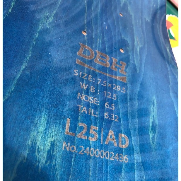Papan Deck Skate Dbh Do By Heart Skateboard X Lucas Beaufort 7,5 / 7.5 Brand Asia Co