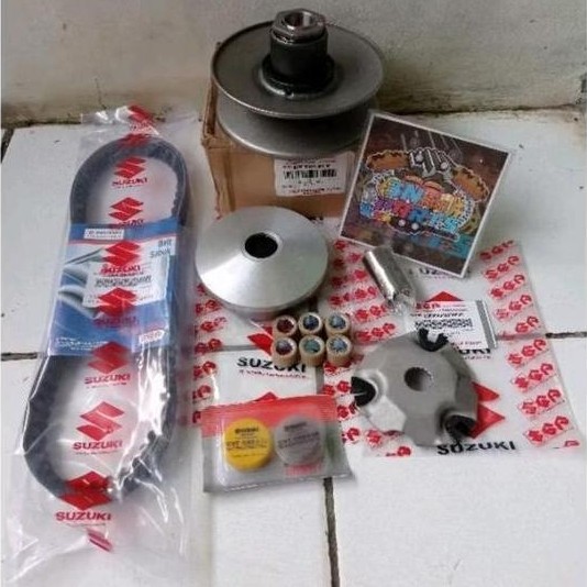 PAKET PULLY ONLY S125 SKYWAVE SKYDRIVE HAYATE Cvt Belt Motor