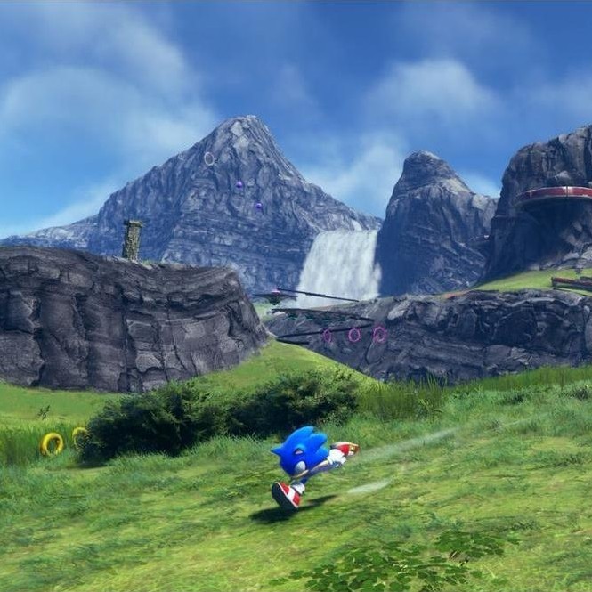 Sonic Frontiers PS4 Game PS4 Bluray Disc