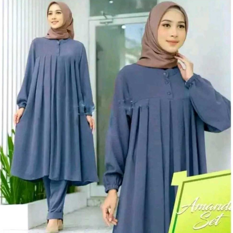 BISA COD NIRA SET CELANA SIZE M L XL XXL JUMBO LD 120 PREMIUM IMPORT STELAN WANITA KEKINIAN