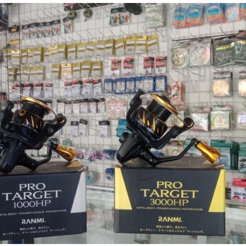 REEL RYOBI RANMI PRO TARGET UKURAN 1000HP