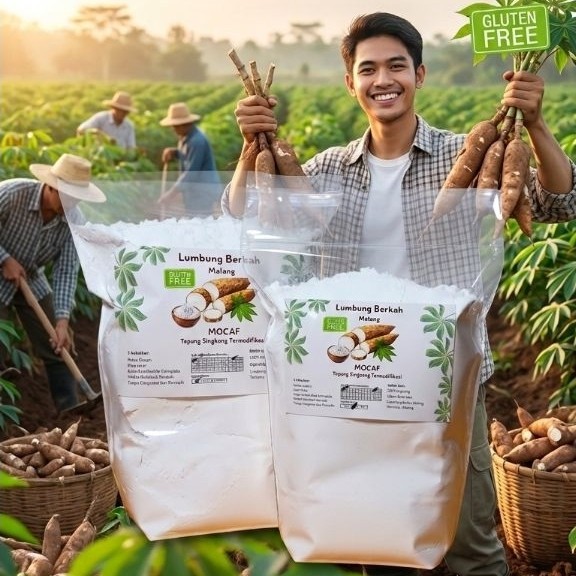 TepungMocafGlutenFreeTepungSingkongTepungBebasGlutenTepungSingkongTermodifikasiMocaf