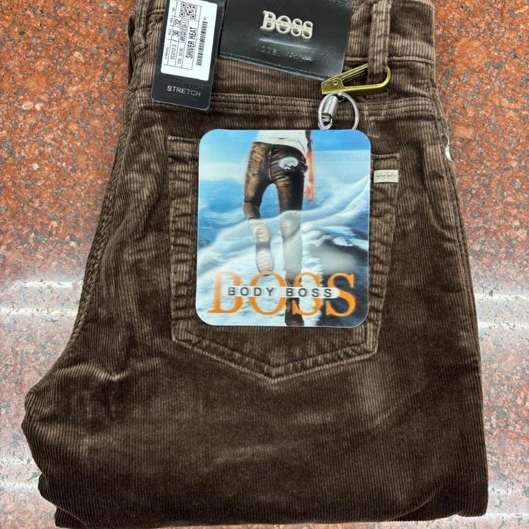Original Boss Corduroy Pria Stretch Regular Fit