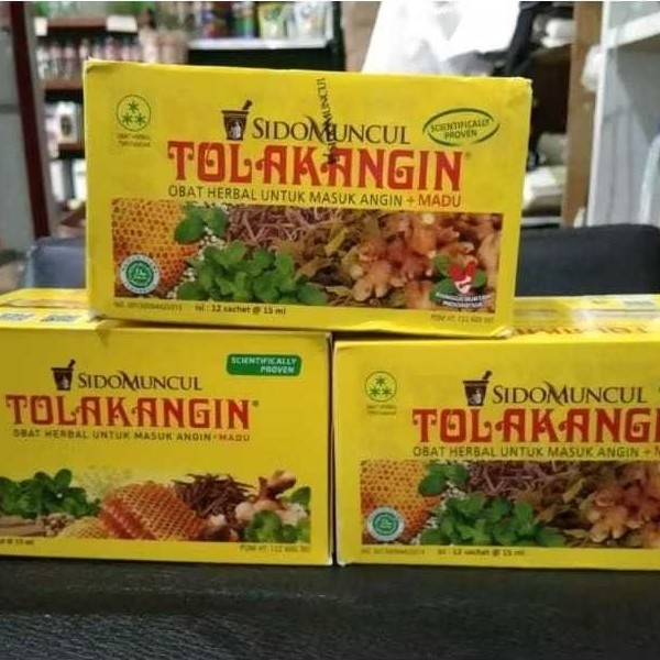 GROSIR Tolak Angin Cair Isi 12 Pcs 1 Box  @15 ML