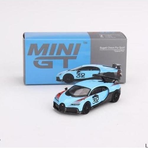 MINIGT 487 BUGATTI CHIRON PUR SPORT GRAND PRIX DIECAST MGT