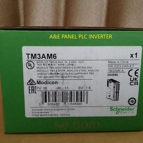Plc Schneider Modicon Tm3Am6 Tm3 Analog Module