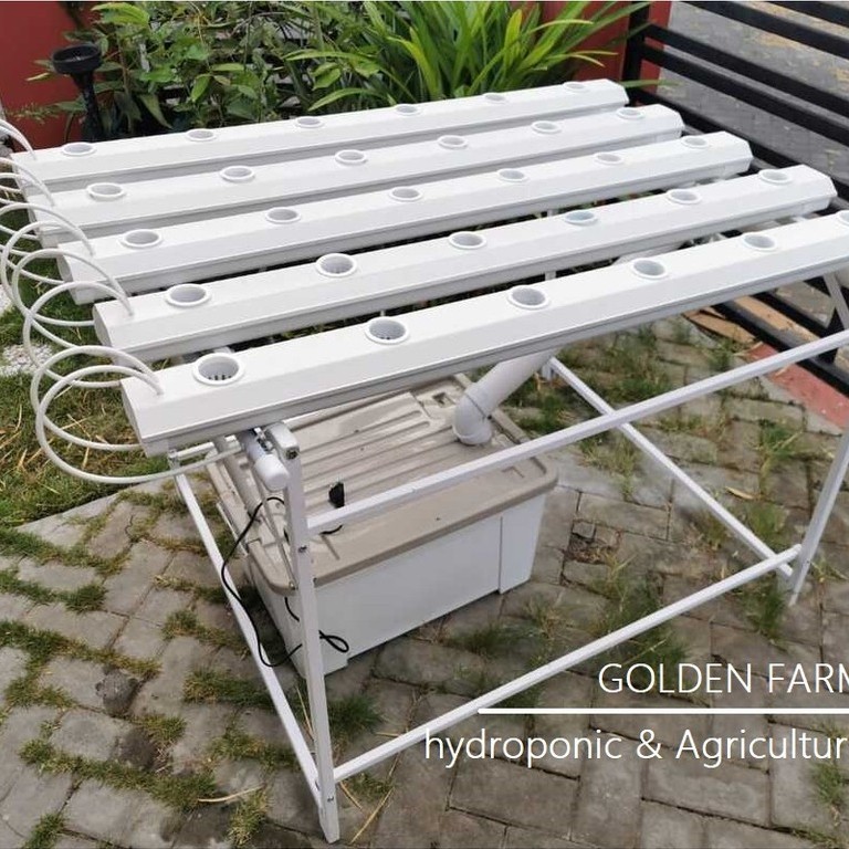 Paket HIDROPONIK NFT Kit gully trapesium terjangkau