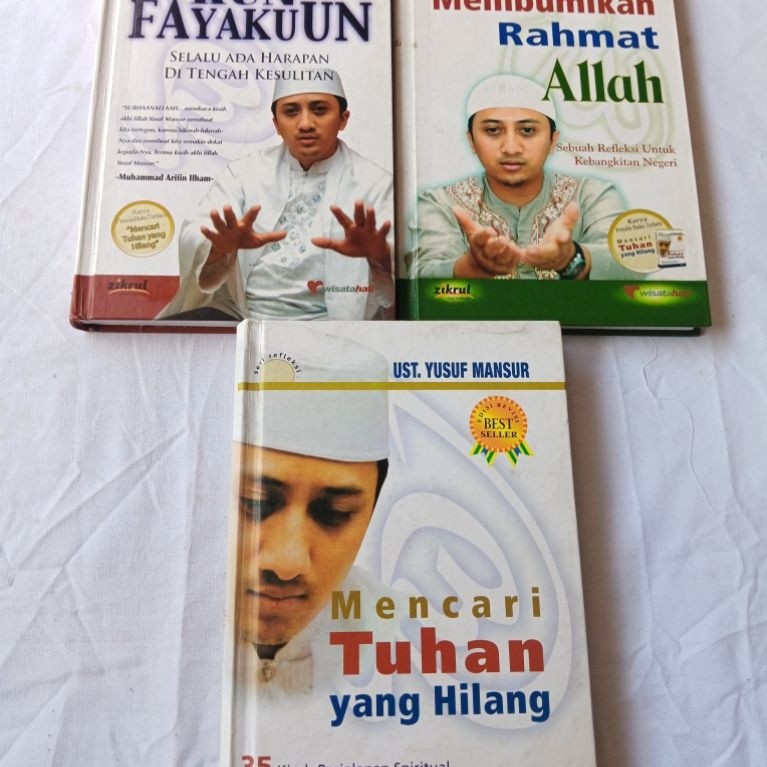 BUKU UST YUSUF MANSUR / PAKET 3 BUKU