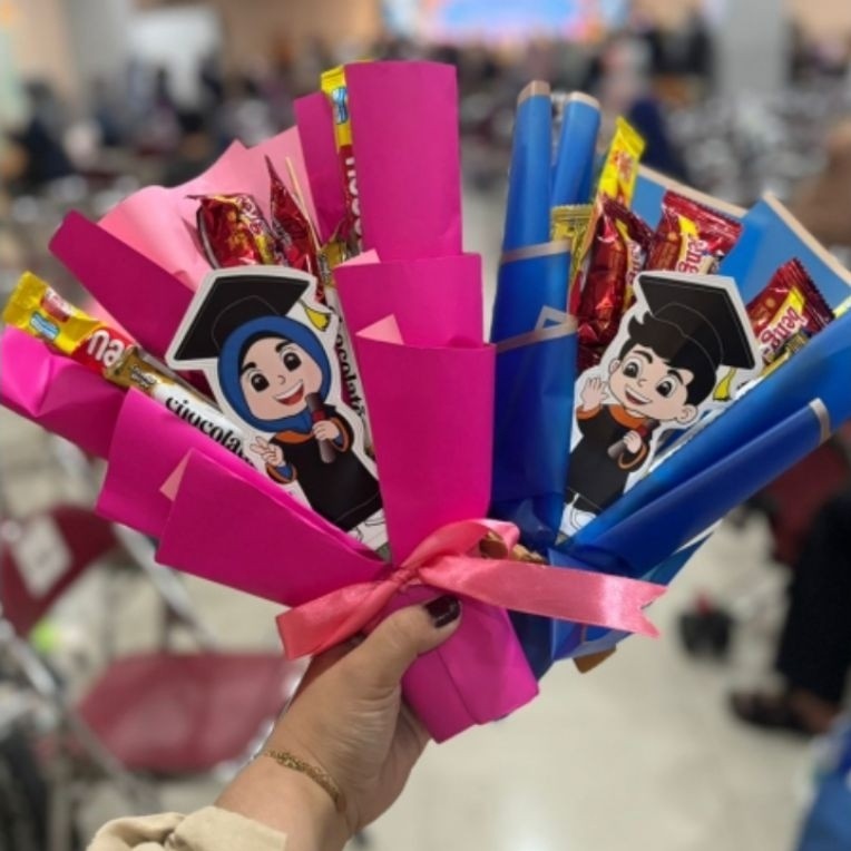 buket wisuda anak /buket anak TK /buket Snack ultah