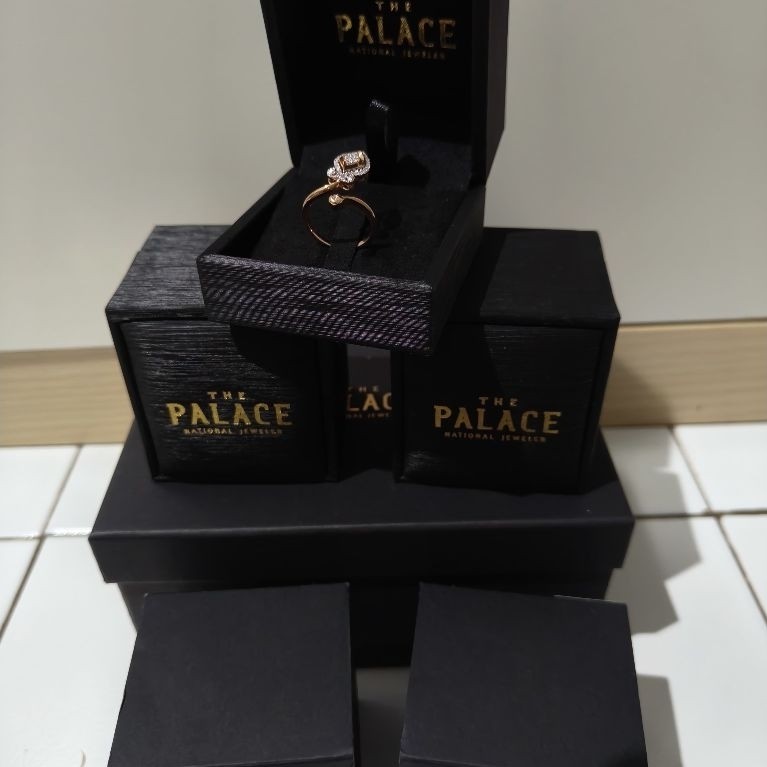 kotak cincin the palace ori