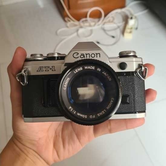 Canon AT-1 Analog with Canon FD 50mm 1:1.4 Lens