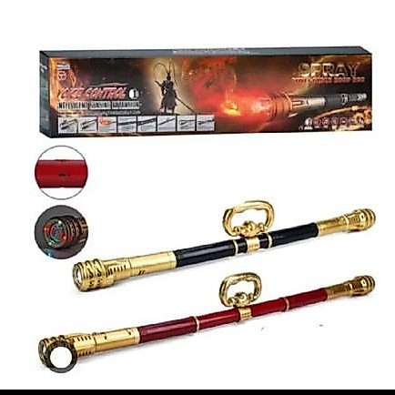 Mainan Tongkat Wukong Ruyi Tongkat bubble dan Spray Mainan Tongkat Sakti Sungokong