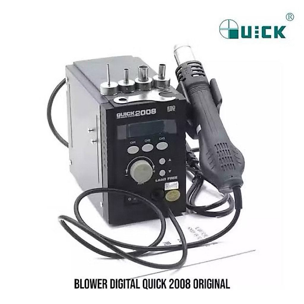 BLOWER QUICK 2008 700W SOLDERING AIR STATION TOOLS SERVICE HP ORIGINAL TERMURAH