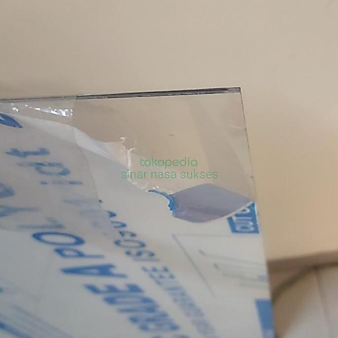 polycarbonate 3mm 15x45cm Lembaran /sheet potongan/ polycarbonate