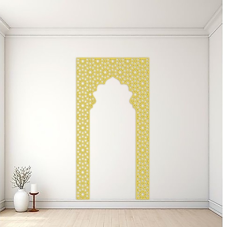 mihrab mushola rumah minimalis murah