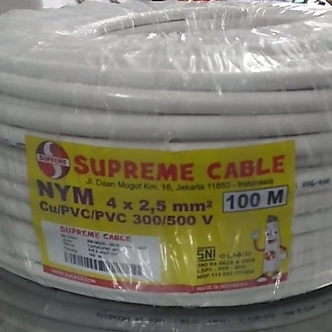 TERBARU - Kabel NYM 4x2,5 4x2.5 Supreme Kabel NYM 4x2,5mm 4x2.5mm Supreme 100m