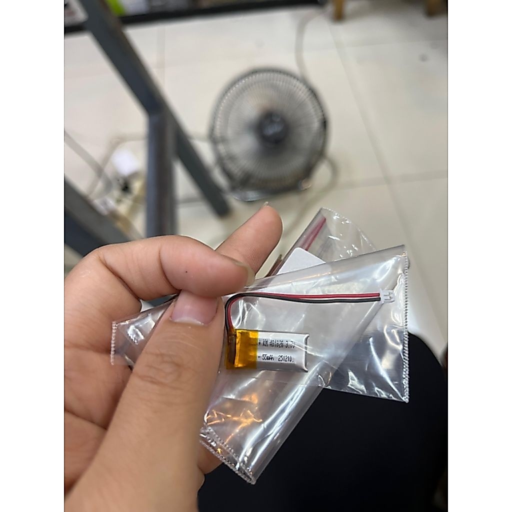Baterai Lithium Polymer KM 401020 55Mah 3.7V Real Capacity