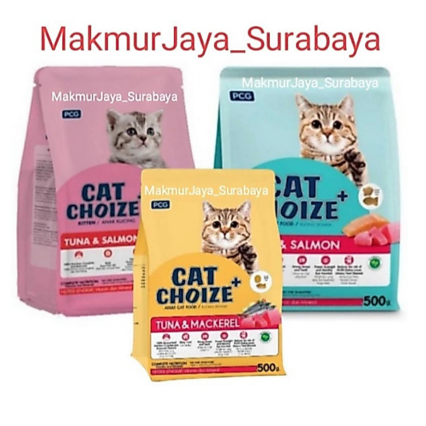 Cat Choize PLUS Kitten&Adult > 450gr&500gr - Makanan Kucing